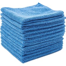 Wilma Çok Amaçlı Mikrofiber Temizlik Bezi Mavi 40X40 cm -10 Adet