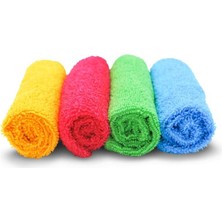 Wilma Çok Amaçlı 4 Lü Mikrofiber Temizlik Bezi (2 Adet)