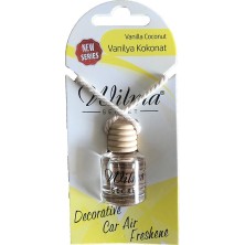 Wilma Secret 8cc Askılı Oto Kokusu Vanilya Coconut (5 Adet)