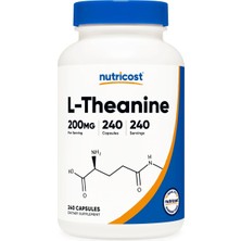 Nutricost L-Theanine 200 Mg 240 Kapsül