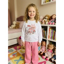 Labubutemalı Kız Eşofman Alt-Üst Takım