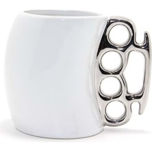 Costurera Porselen Beş Parmak Tasarımlı Kupa Bardak Dekoratif Hediyelik YALK339