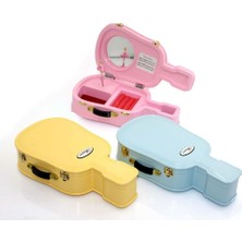 Costurera Kurmalı Gitar Müzik Kutusu ve Takı Kutusu Dekoratif Hediyelik