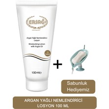 Ersağ Argan Yağlı Nemlendirici Losyon 100 ml - Sabunluk Hediyemiz 206-02