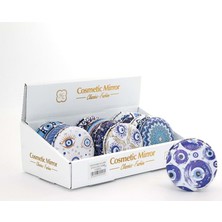 Costurera Taşlı Istanbul Tasarımı El Aynası Kalın