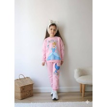 Cınderella Kız Çocuk Eşofman Alt-Üst Takımı