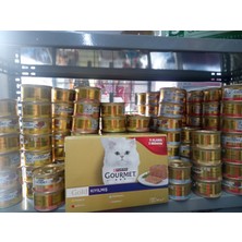 Purina Yeni Multi Paket Gourmet Gold Parça Etli Kedi Konserve Tavuk&ciğerli 85 gr x 12 Adet
