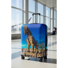 Bd Basarideri Çift Taraflı Dijital Baskılı Valiz Kılıfı 020