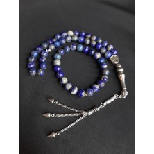 Mryart Lapis Lazuli Doğal Taş Tesbih ve Bileklik Set Şık Tasarım Kutulu Gönderilicektir