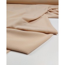 Kumaş Parça Somon ile Küllü Pembe Arası Renkte Ince Tiril Tiril Çok Dökümlü ve Akışkan Kobe Krep Şifon Dokuma Kumaş Elbise Etek Bluz Çok Güzel Olur En: 150 cm