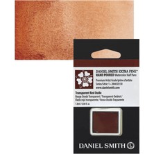 Daniel Smith Extra Fine Yarım Tablet Sulu Boya Seri 1 Transparent Red Oxide