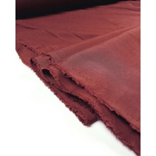 Kumaş Parça Bordo Renkte Pamuklu Dokuma Kumaş En: 150 cm