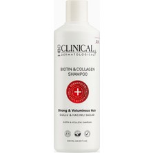 Hbo Clinical Bio Clinical Dermatological Biotin & Kolajen Şampuan 500 ml – Güçlü ve Hacimli Saçlar Için