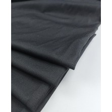 Kumaş Parça Siyah Renkte Gabardin Kumaş (En 145 cm x Boy 275 Cm)