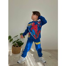 Örümcek Adam Temalı Erkek Çocuk Alt - Üst Eşofman Takım