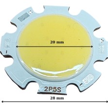 Powerr Led Aydınlatma 12VOLT 5WATT 350MA 6000K Beyaz Işık Cob LED