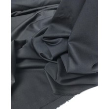 Kumaş Parça Siyah Renkte Etek Ceketlik Gabardin Kumaş (En 150 cm x Boy 285 Cm)