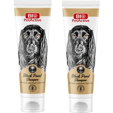Bio Pet Active Bio Petactive Black Pearl Shampoo Siyah Tüylü Köpek Şampuanı 250 Ml. x 2 Adet