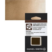 Daniel Smith Extra Fine Yarım Tablet Sulu Boya Seri 1 Burnt Umber