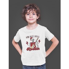 Bumeta Christmas Rock Jingle Bell Rockin Çocuk Tişört T-Shirt