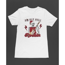 Bumeta Christmas Rock Jingle Bell Rockin Unisex Tişört T-Shirt