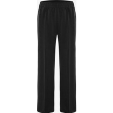 Penti Siyah Yüksek Bel Düz Paça Modal Pantolon