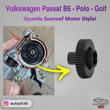 AutoPit 3D Volkswagen Passat B6 - Polo - Golf Sunroof Motor Dişlisi