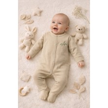 Ozz Baby Yeni Doğan Erkek Bebek 0-3 Ay Hastane Çıkışı Zıbın Seti Biye Detaylı