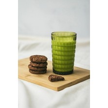 Depa Allegra Koyu Yeşil Akrilik Bardak 6'lı Set | 400 ml | Su, Meşrubat, Sunum ve Kahve Yanı Için | Cam Değildir | Kırılmaya Dayanıklı