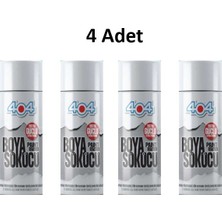 404 Boya Sökücü Extra Güçlü 400 ml 4 Adet