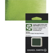 Daniel Smith Extra Fine Yarım Tablet Sulu Boya Seri 2 Sap Green