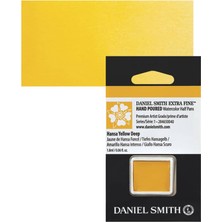 Daniel Smith Extra Fine Yarım Tablet Sulu Boya Seri 1 Hansa Yellow Deep