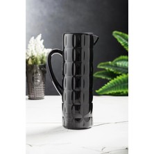 Depa Arkilik Allegra 1,5 Lt Siyah Sürahi (Buzdolabı Kapak Rafına Sığar)