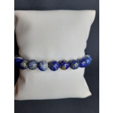 Mryart Lapis Lazuli Doğaltaşı Bileklik Şık Tasarım Unisex