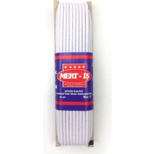 TrentCo Tekis Lastik Çamaşır Don Etek Bel Paça Lastiği 10 Metre