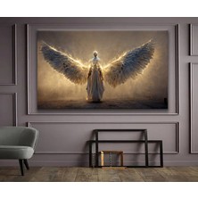 UltraMint Şeffaf Kanatlar ve Özgürlük Ruhu Temalı Kanvas Tablo