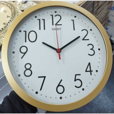 UltraMint Şık ve Sade Tasarımlı Duvar Saati, Pil Hediye, Ev ve Ofis Dekoru