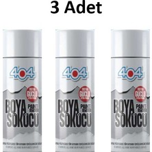 404 Boya Sökücü Extra Güçlü 400 ml 3 Adet