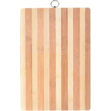 TrentCo Bambu Kesim Panosu Kesme Tahtası 36X26 cm
