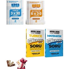 Yediiklim Yayınları Yediiklim 2026 KPSS Türkçe + Matematik Bumerang Soru Bankası ve D