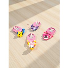 Jiro Accessories Çizgi Karakterler 4'lü Toka Seti |daisy Duck | Winnie The Pooh |koca Ayı |kuromi