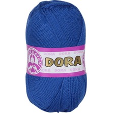 TrentCo 1 Adet Dora El Örgü Ipi Yünü 100 gr 016 Saks Mavi