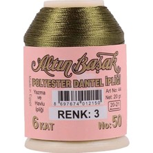 TrentCo Altınbaşak Oya ve Dantel Ipi 20 gr - Royaleks - No: 003