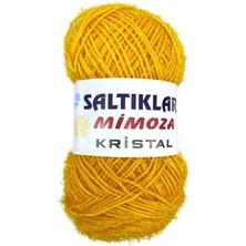 TrentCo 1 Adet Mimoza Kristal Işıltılı Şal Patik Yelek Ipi 75