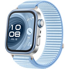 MMP Shop Huawei Watch Fit 3 / Fit 4 / Fit 4 Pro Uyumlu Hasır Örgü Spor Lansman Cırtlı Kordon