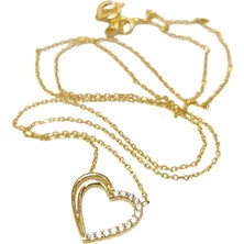 Genel Kalp Kolye 14 Ayar Altın Hd Videolu