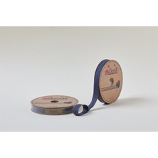 FRY Biye Koton Katlı D39 Lacivert 2 cm 25 Metre %65 Koton %35 Polyester