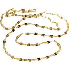 Genel 55CM Pullu Zincir Kolye 14 Ayar Altın Hd Videolu