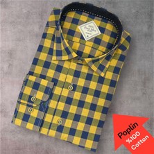Eren Style Poplin %100 Cotton Pamuklu Uzun Kollu Terletmeyen Gömlek (Slim Fit Kalıp)