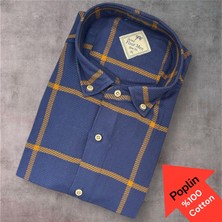 Eren Style Poplin %100 Cotton Pamuklu Uzun Kollu Terletmeyen Gömlek (Slim Fit Kalıp)